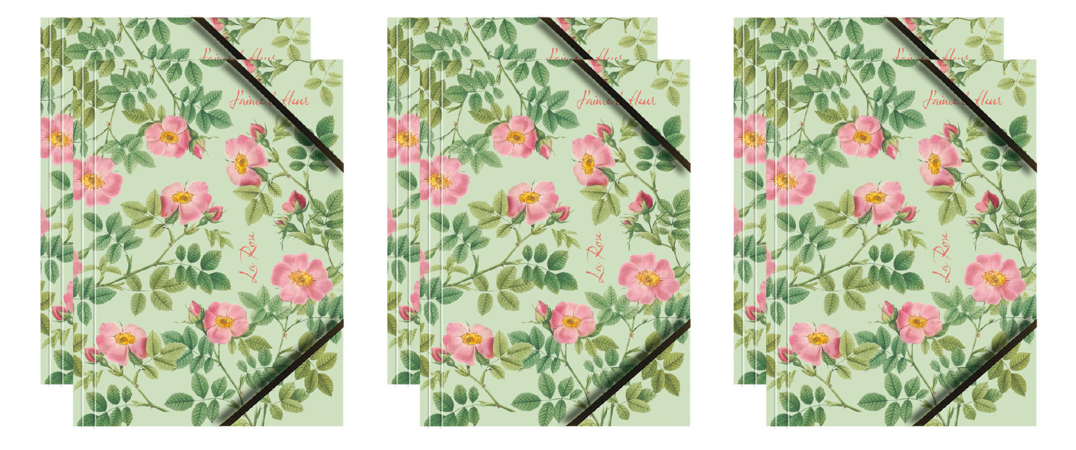 Teczka kartonowa z grafiką i gumką BT601-D1