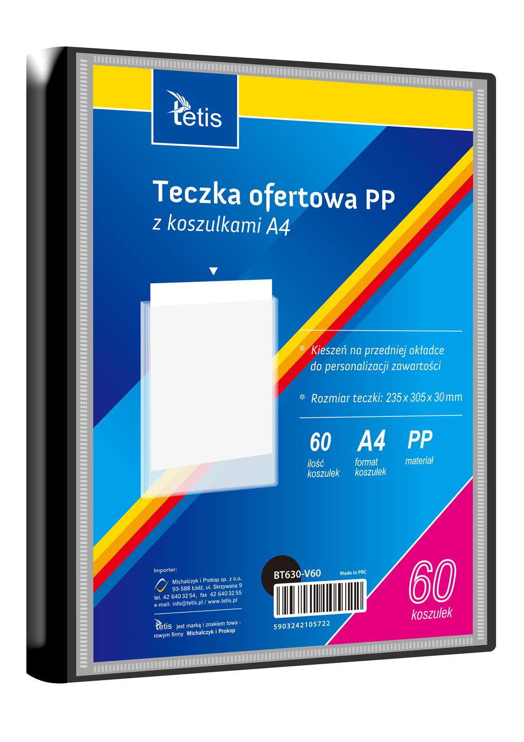 Teczka ofertowa A4 BT630-V60
