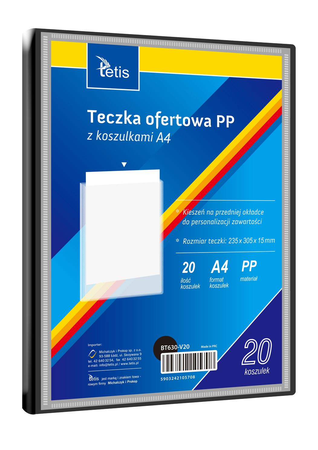 Teczka ofertowa A4 BT630-V20