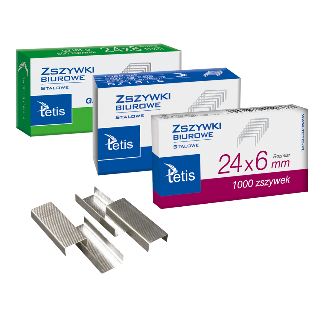 Zszywki GZ101/102/103