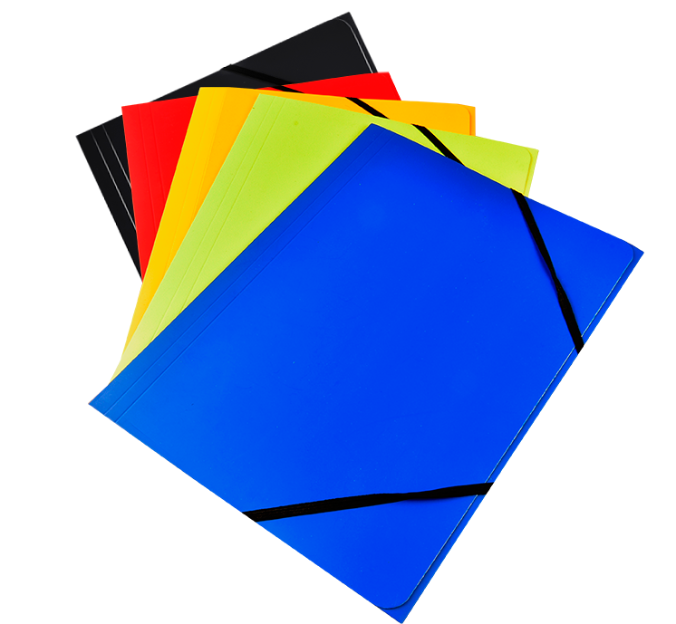 Teczka kartonowa z gumką narożną BT600