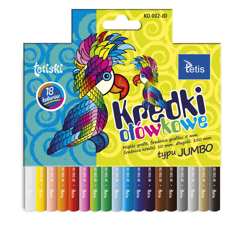 Tetiski. Kredki KO 002-JD