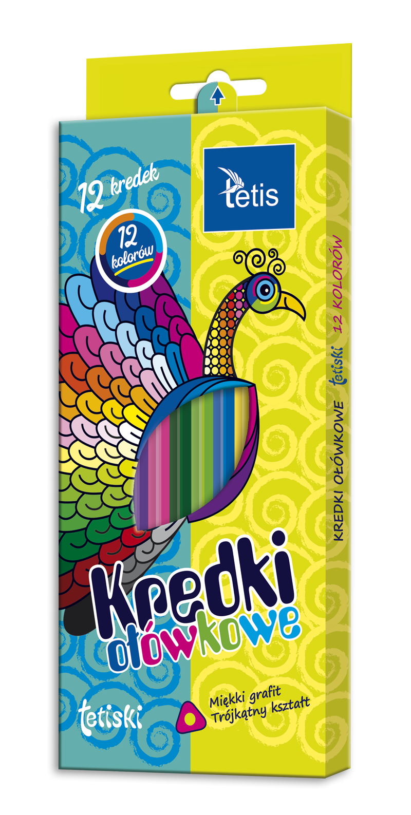 Tetiski. Kredki KT003-AB