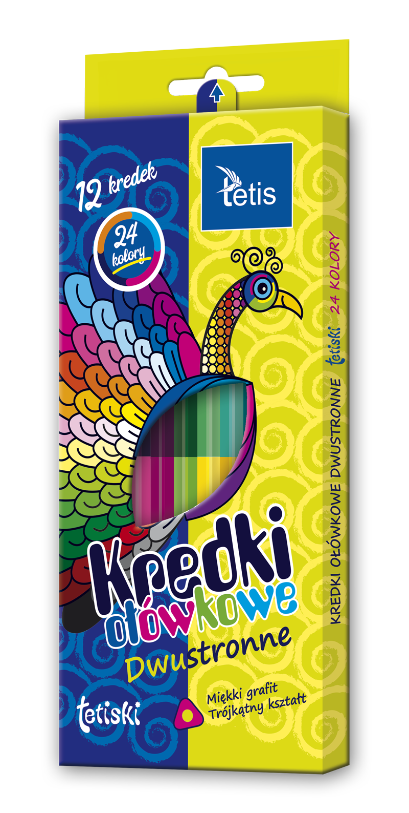 Tetiski. Kredki KT005-AB