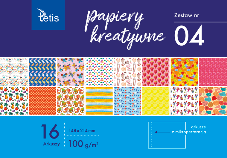 Papiery kreatywne KB029-04