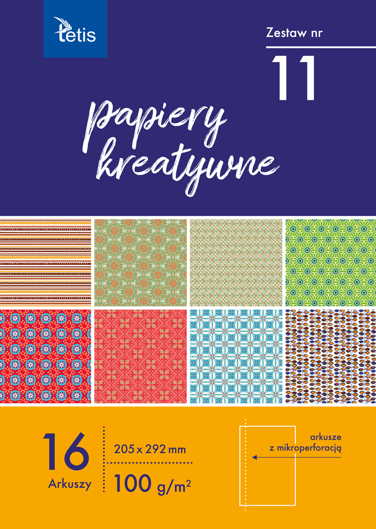 Papiery kreatywne KB030-11