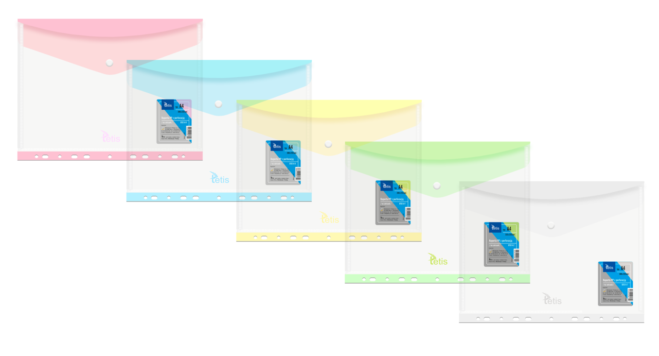 Koperta A4 z perforacją BT614