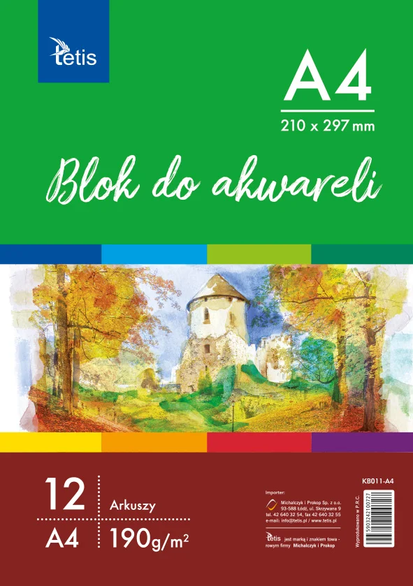 Blok do akwareli KB011