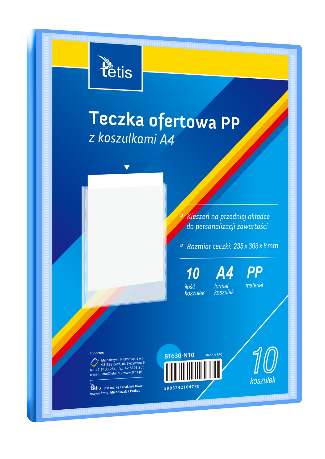 Teczka ofertowa A4 BT630-N10