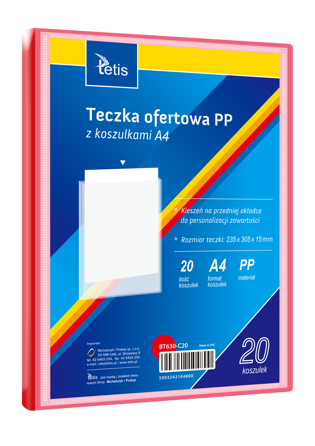 Teczka ofertowa A4 BT630-C20