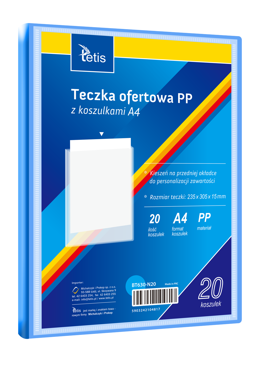 Teczka ofertowa A4 BT630-N20