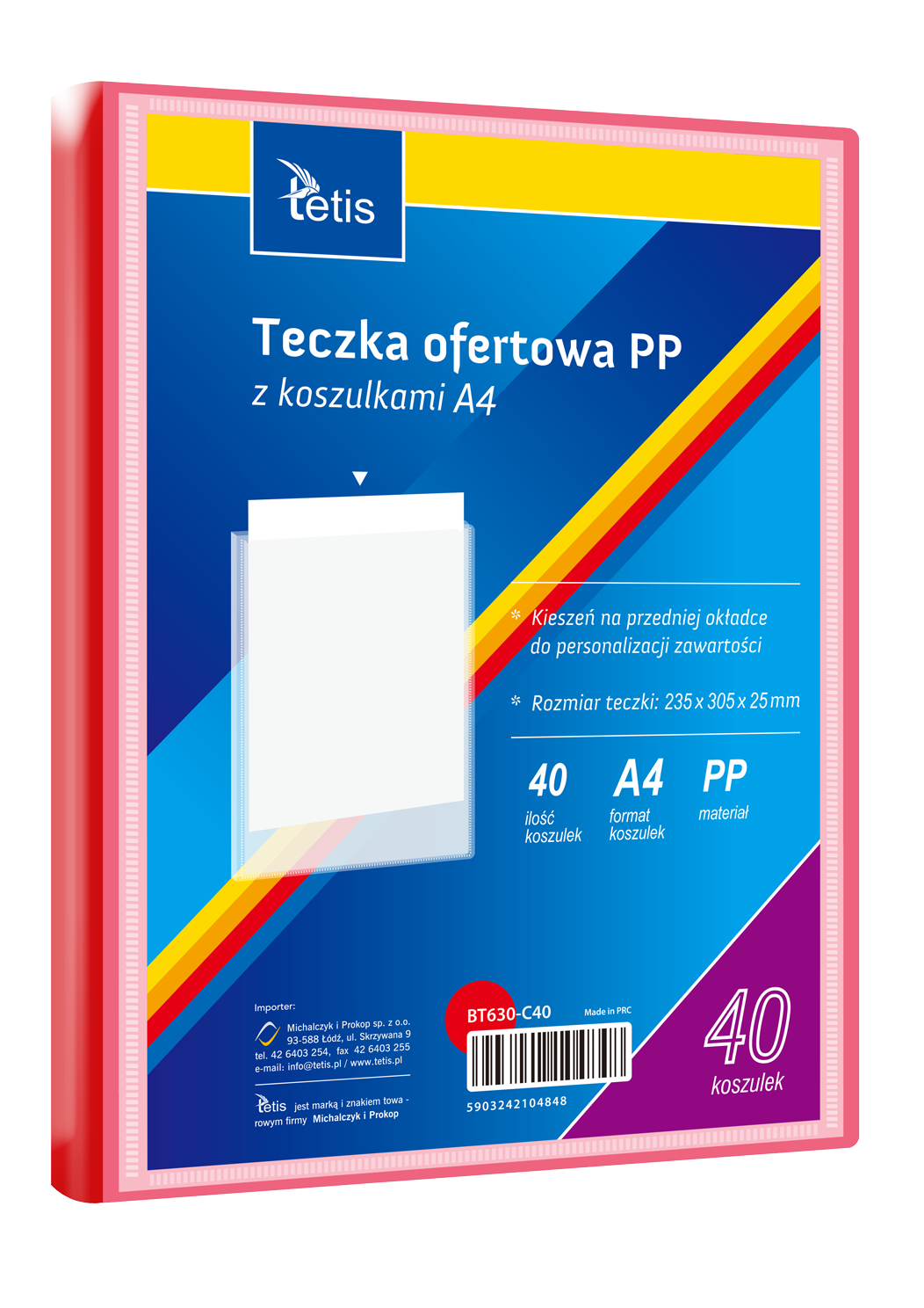 Teczka ofertowa A4 BT630-C40
