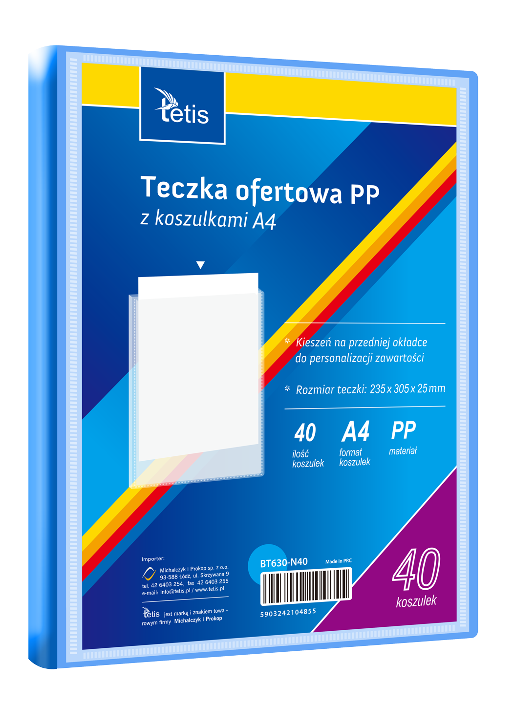 Teczka ofertowa A4 BT630-N40