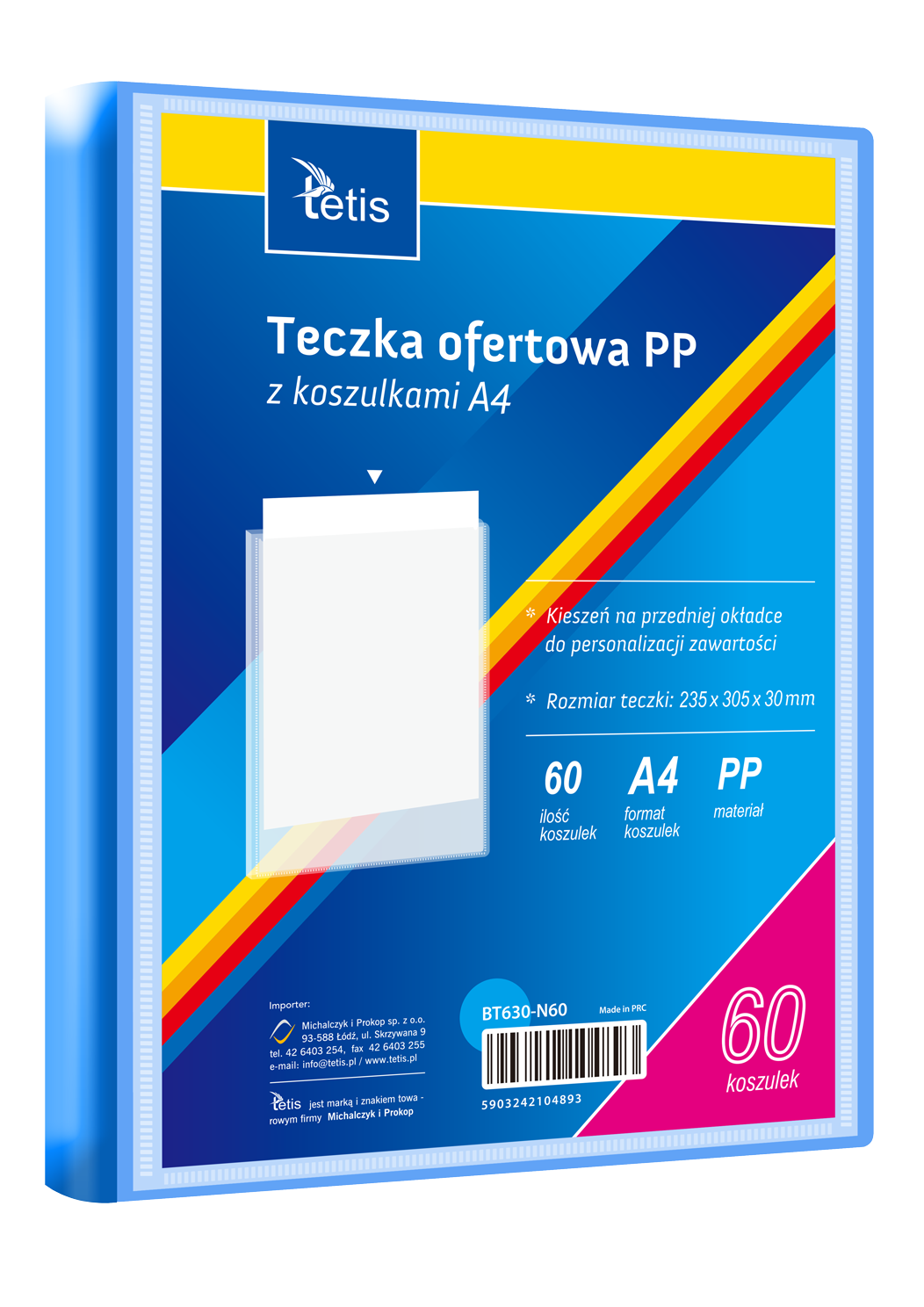 Teczka ofertowa A4 BT630-N60